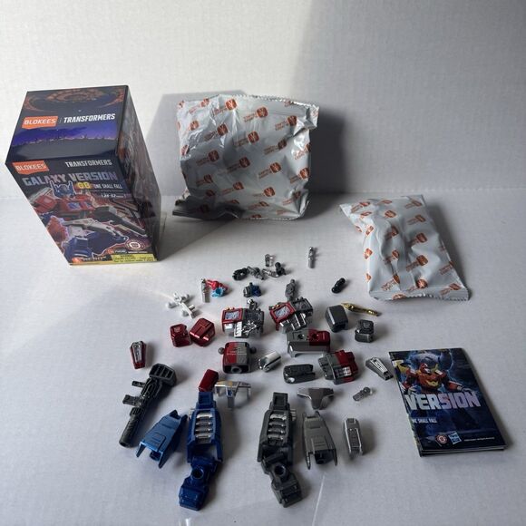 Transformers Blokees Galaxy Version 8 Hidden Style Optimus Prime - Picture 1 of 10